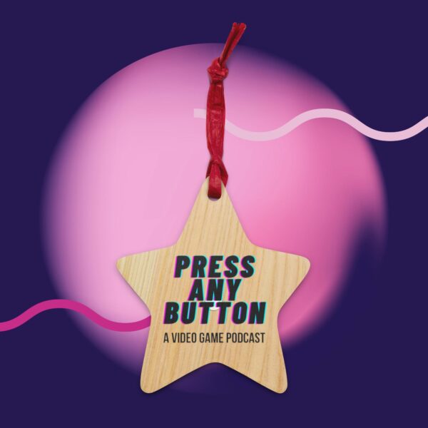 Press any Button Star Ornament